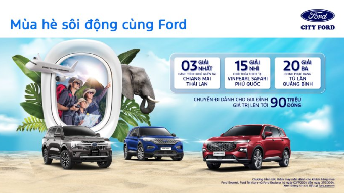Exciting summer with Ford