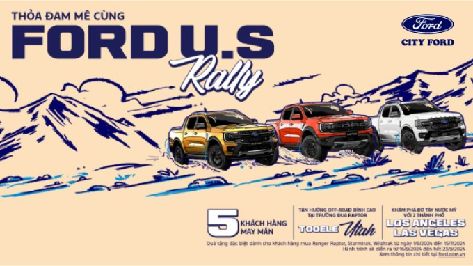 SATISFY YOUR OFF-ROAD PASSION AT FORD U.S. RALLY – AMAZING DEALS FOR JUNE AND JULY!