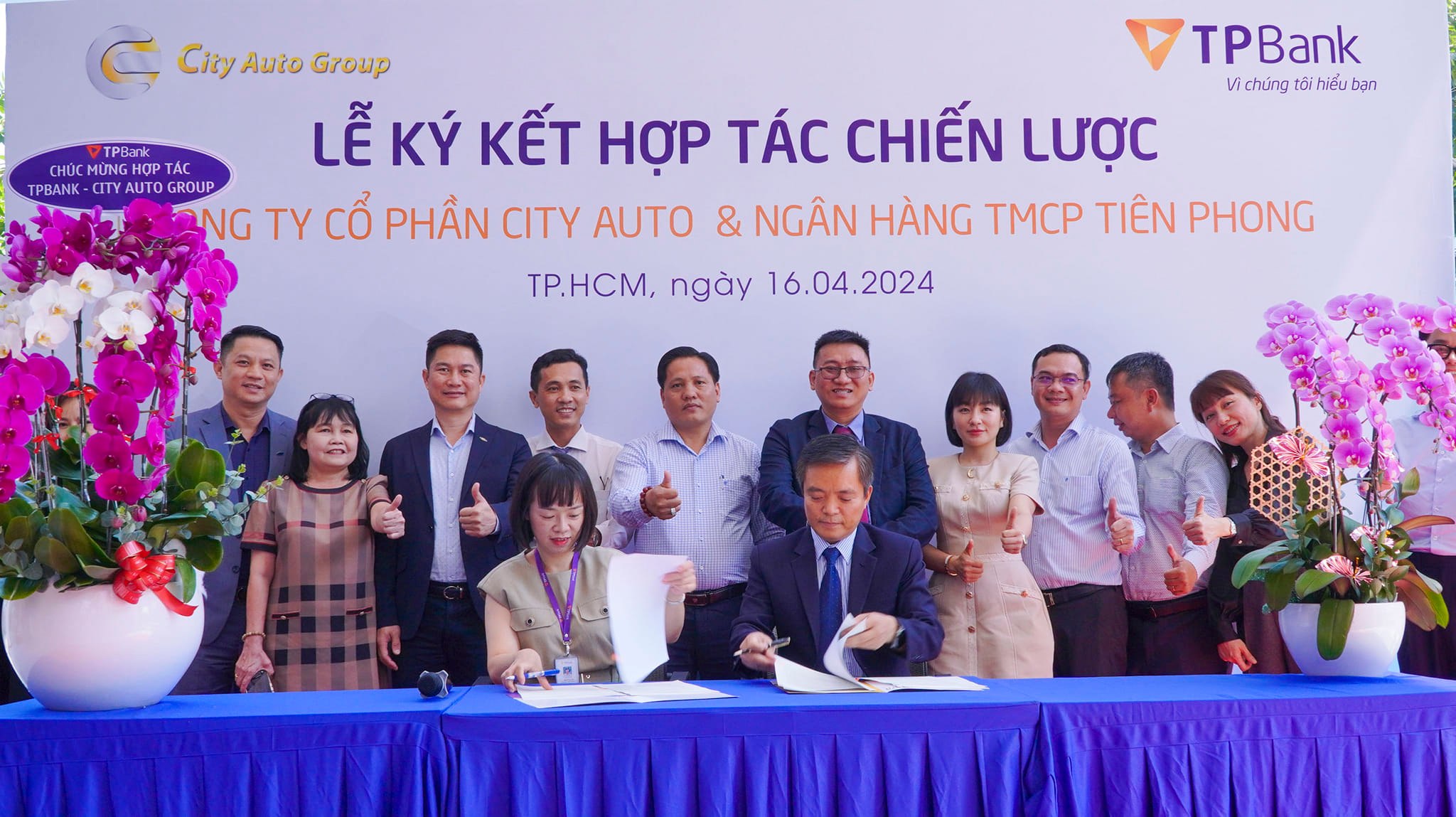 Lễ ký kết hợp tác chiến lược City Auto và TPBank