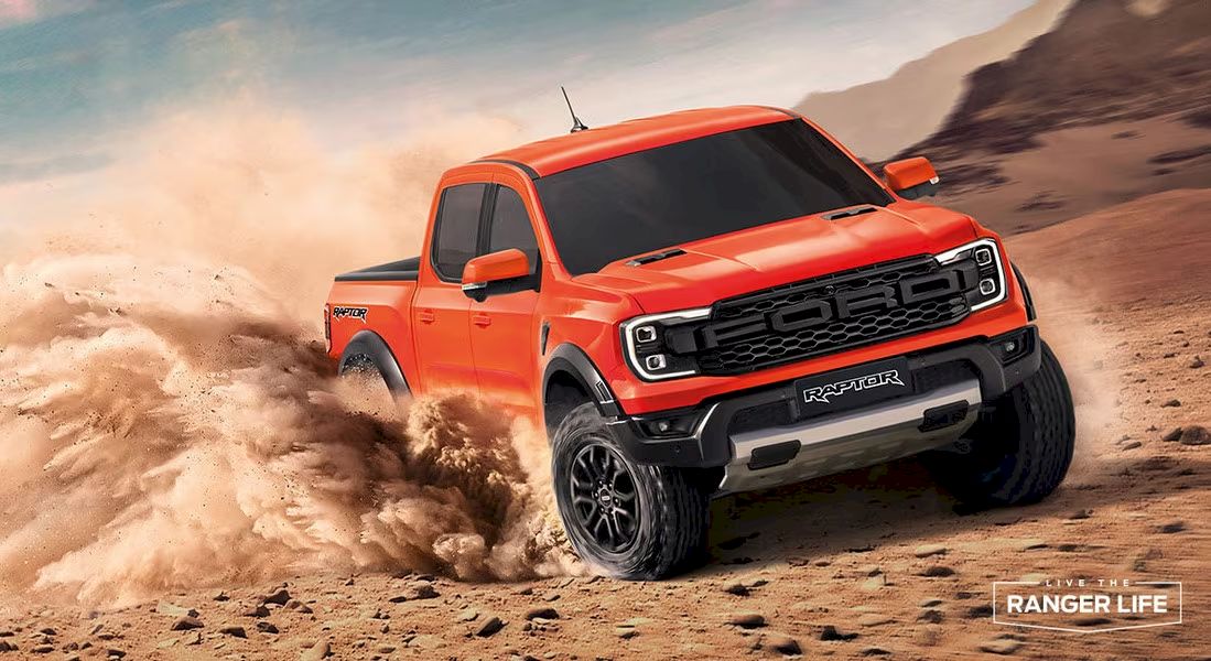 Khám phá sức mạnh đích thực cùng Ford Ranger Raptor