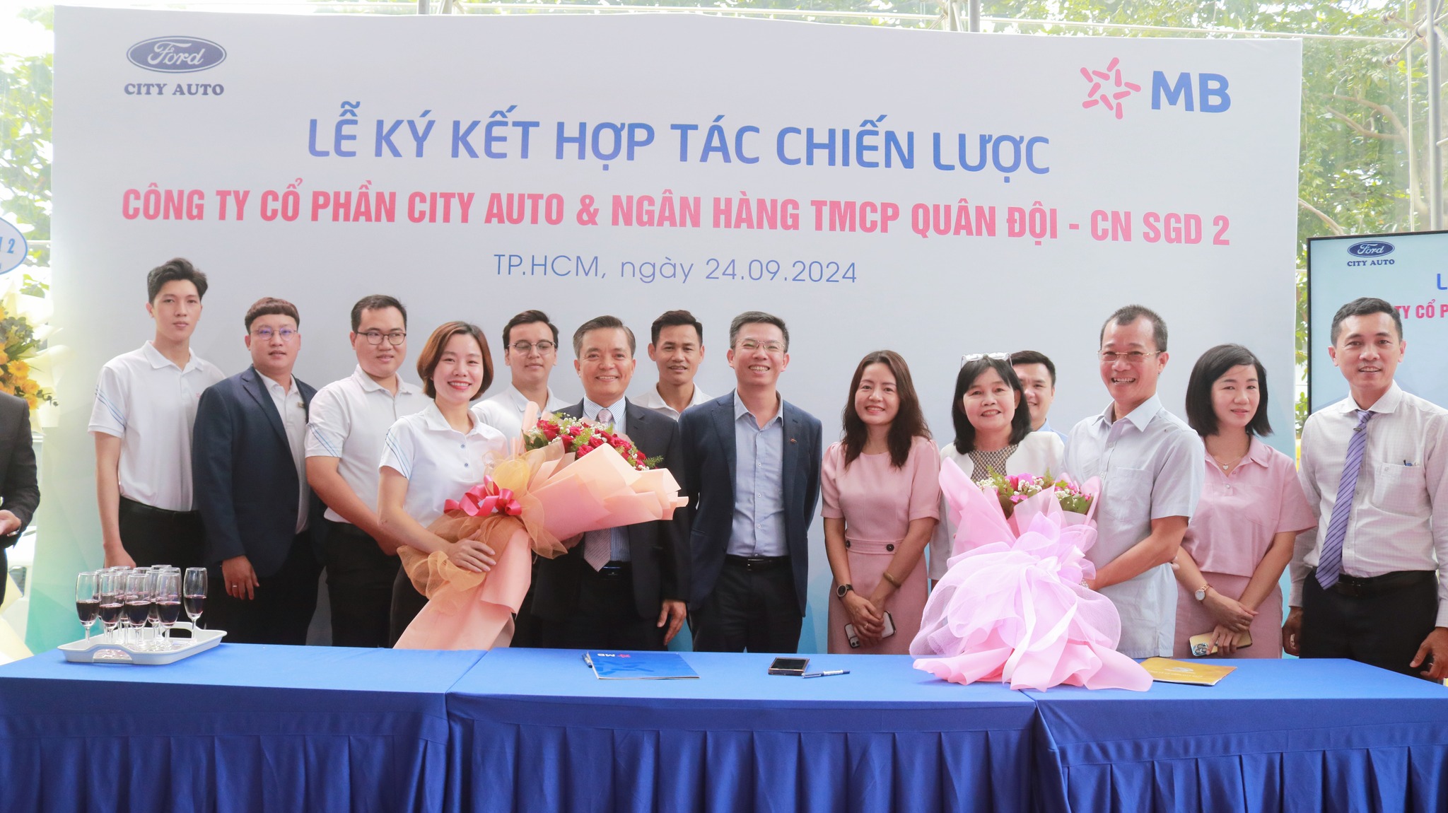 Lễ ký kết hợp tác chiến lược City Auto và MB Bank